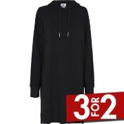 JBS of Denmark Bamboo Hoodie Dress Svart Medium Dame