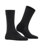 Falke Strømper Sensitive London Sock Svart bomull Str 39/42 Dame