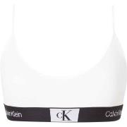 Calvin Klein BH CK96 Unlined Bralette Hvit bomull Medium Dame