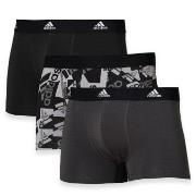 adidas 3P Active Flex Cotton Trunk Svart/Grå bomull X-Large Herre