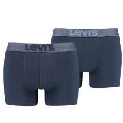 Levis 2P Organic Cotton Base Boxer Marine bomull Medium Herre