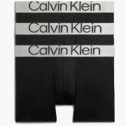 Calvin Klein 3P Boxer Brief Svart polyester Medium Herre