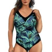 Anita Leaf Deluxe Swimsuit Mixed C 44 Dame
