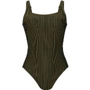 Rosa Faia Holiday Stripes Swimsuit Oliven polyamid F 38 Dame