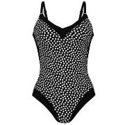 Rosa Faia Summer Dot Swimsuit Svart/Hvit C 40 Dame