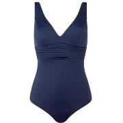 Femilet Arizona Plunge Swimsuit Mørkblå 42 Dame