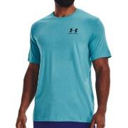 Under Armour Sportstyle LC Short Sleeve Blå Medium Herre