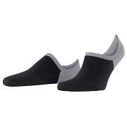 Falke Strømper Men Colour Blend No Show Socks Svart/Grå Str 47/50 Herr...