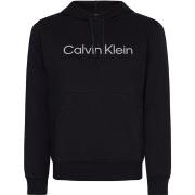 Calvin Klein Sport Essentials PW Pullover Hoody Svart bomull Medium Da...