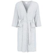 Damella Viscose Plain Wave Robe CL2 Lysgrå Bambus Large Dame