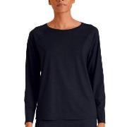 Calida DSW Balancing Long Sleeve Shirt Mørkblå modal X-Small Dame