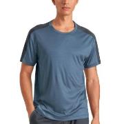 Calida DSW Cooling Men T-Shirt Blå lyocell Medium Herre