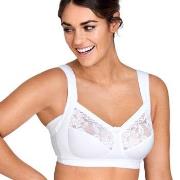 Miss Mary Lovely Lace Support Soft Bra BH Hvit D 115 Dame