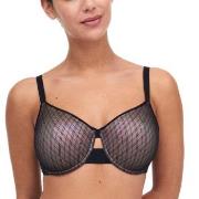 Chantelle BH Smooth Lines Covering Underwired Bra Svart m Beige C 80 D...