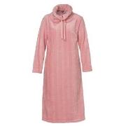 Trofe Braid Dress Fleece Rosa polyester X-Large Dame