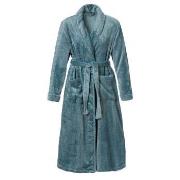Trofe Braid Fleece Robe Turkis polyester Medium Dame