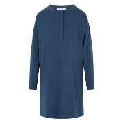 Femilet Luna Big Shirt Blå 38 Dame