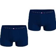 Tommy Hilfiger 2P Gold WB Trunk Marine bomull Small Herre