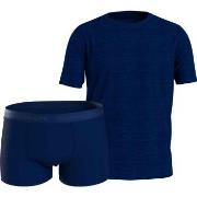 Tommy Hilfiger 2P Luxe Trunk And Tee Giftbox Marine Small Herre