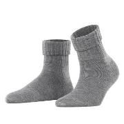 Burlington Strømper Plymouth Wool Sock Lysgrå ull Str 36/41 Dame