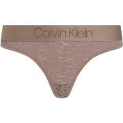 Calvin Klein Truser Intrinsic Coordinate Thong Beige Large Dame