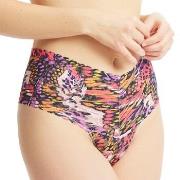 Hanky Panky Truser Daily Lace Print Retro Thong Mixed nylon One Size D...