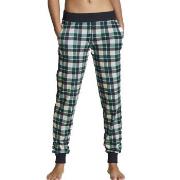 Calida Favourites Holiday Pants With Cuff Grønn/Rutet bomull X-Small D...