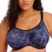 Elomi BH Energise Underwire Sport Support Bra Lilla Mønster F 90 Dame