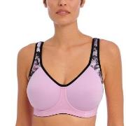 Freya BH Active Sonic Moulded Sports Bra Rosa Mønster H 75 Dame