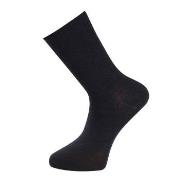 Trofe Wool Loose Rib Sock Strømper Svart Str 35/38 Dame