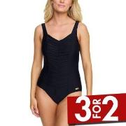 Damella 32212 Swimsuit Prothesis Pockets Svart 44 Dame