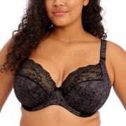Elomi BH Lucie Underwire Stretch Plunge Bra Svart E 95 Dame