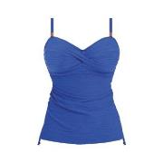 Fantasie Beach Waves Underwire Twist Tankini Blå polyamid H 80 Dame