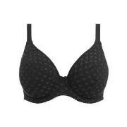 Elomi Bazaruto Underwire Plunge Bikini Top Svart polyamid G 80 Dame