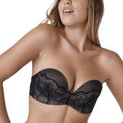 Wonderbra BH Refined Glamour Ultimate Strapless Bra Svart C 75 Dame