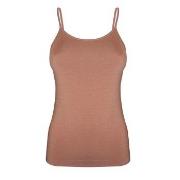 Magic Bamboo Cami Top Mocca Large Dame