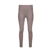 Magic Leather Look Legging Brun Large Dame