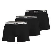 BOSS 3P Power Boxer Brief Svart bomull Large Herre