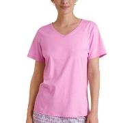 Calida Favourites Space Shirt Short Sleeve Rosa bomull Small Dame