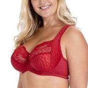 Miss Mary Jacquard And Lace Underwire Bra BH Rød E 75 Dame