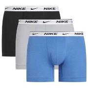 Nike 3P Everyday Essentials Cotton Stretch Trunk Blå bomull Small Herr...