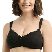 Sans Complexe BH Ava Post Surgical Non Wire Bra Svart bomull C 90 Dame