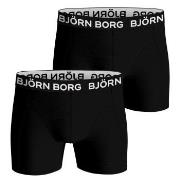 Bjorn Borg Bamboo Cotton Blend Boxer 2P Svart Large Herre