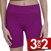 Sloggi EVER Infused MultiVitamin Cyclist Shorts Fuchsia Medium Dame