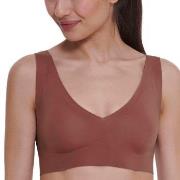 Sloggi BH ZERO Feel 2 0 Bralette Mørkbrun  X-Small Dame