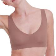 Sloggi BH ZERO Feel 2 0 Bralette Brun Small Dame