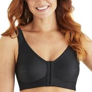 Swegmark BH Front Fastening CoolMax Moulded Soft Bra Svart B 85 Dame