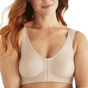 Swegmark BH Front Fastening CoolMax Moulded Soft Bra Beige E 80 Dame