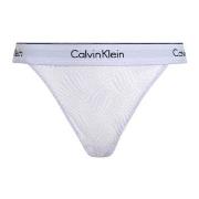 Calvin Klein Truser Modern Lace Thong Lyslilla polyamid Medium Dame