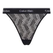 Calvin Klein Truser Modern Lace Thong Svart polyamid Medium Dame